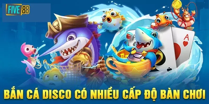 Bắn Cá Disco Five88 - Săn Cá Đổi Thưởng Nhận Ngay Tài Lộc