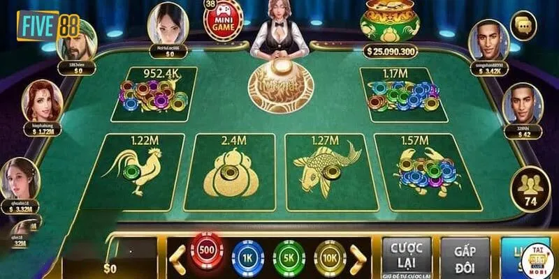 Giới thiệu siêu phẩm game Tôm Cua Cá online